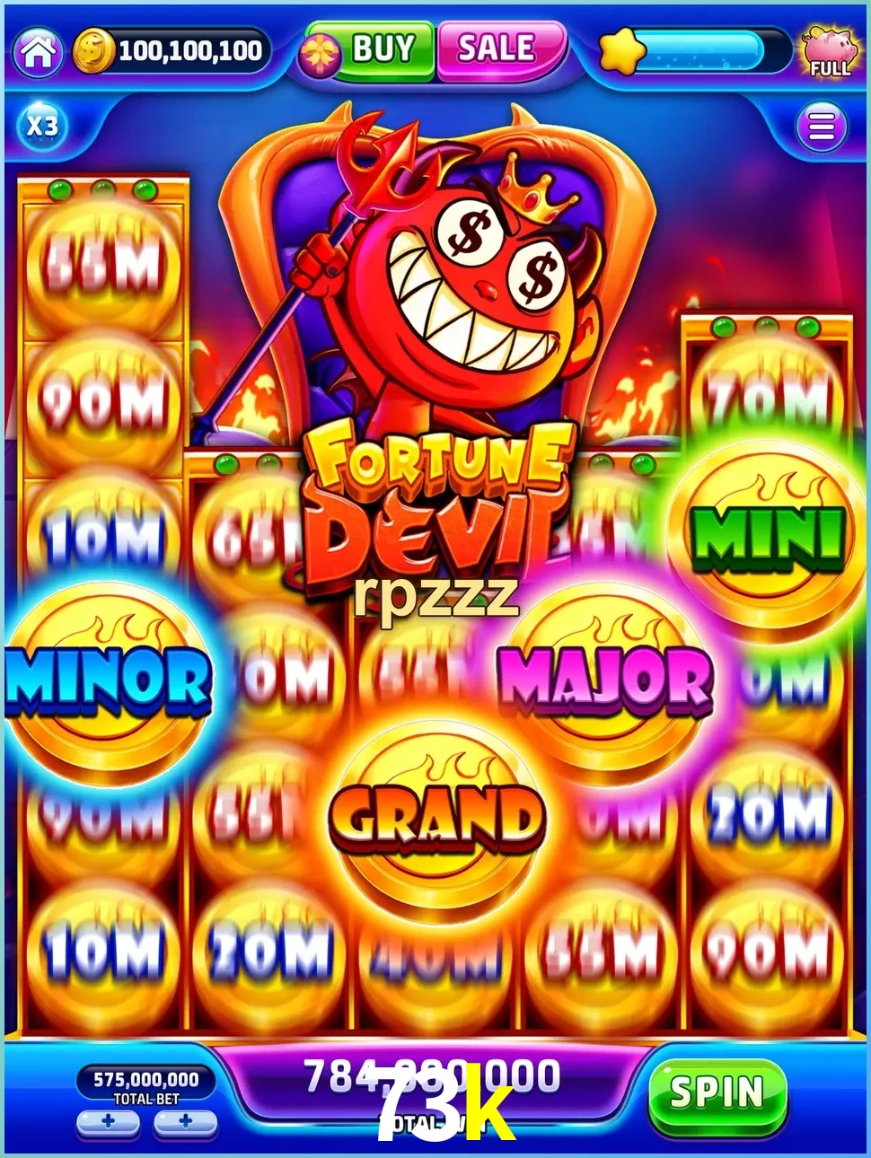 73k — galeri tampilan Resmi APK